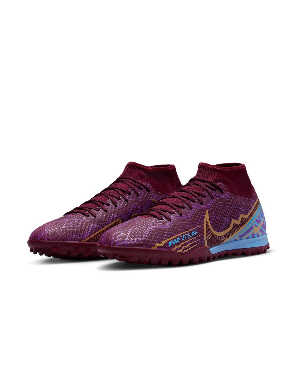 Nike Purple Mercurial Superfly 9 Academy Km Tf for men