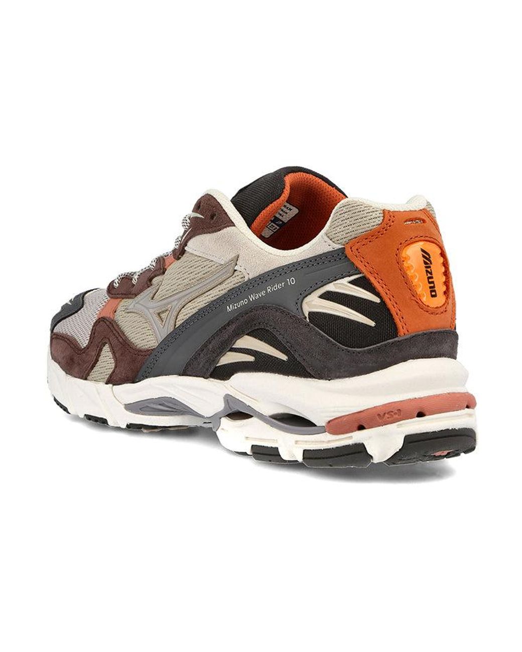 Mizuno Brown Wood Wood X Wave Rider 10.55 'Wood Ash' for men