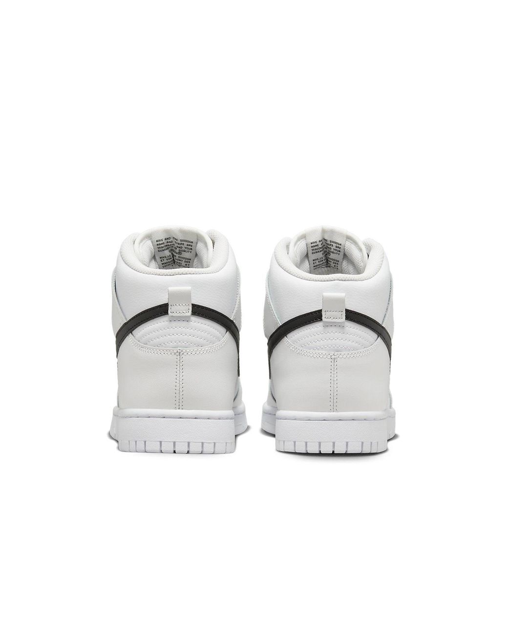 Nike White Dunk High 'Reverse Panda' for men