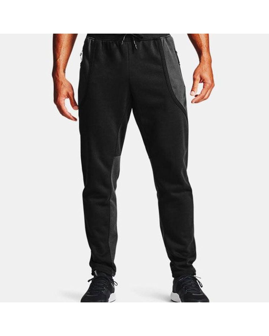 Under Armour Blue Rival Flc Amp Pants for men