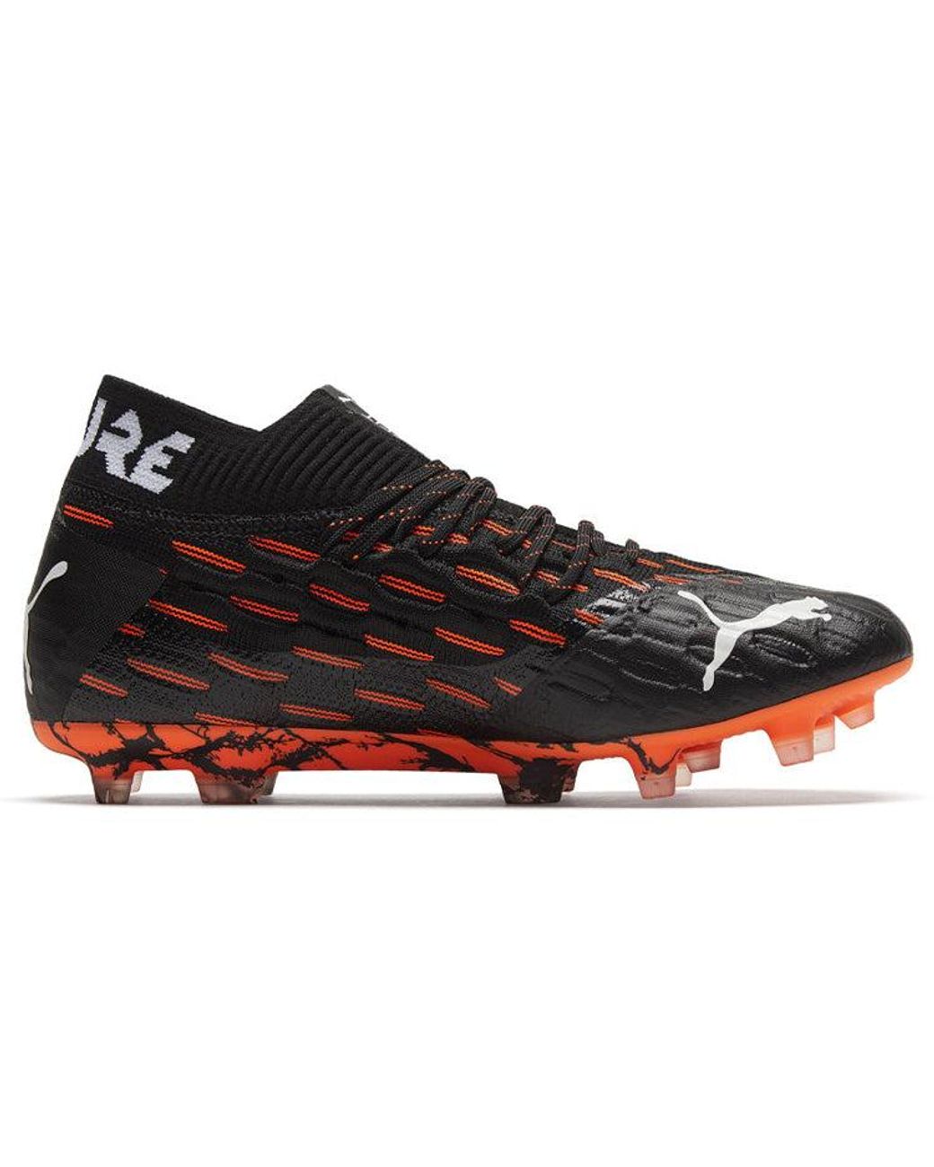 PUMA Black Future 6.1 Netfit Fg Ag Shocking' for men