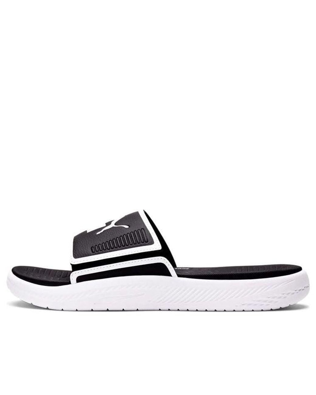 PUMA Blue Softride Slide for men