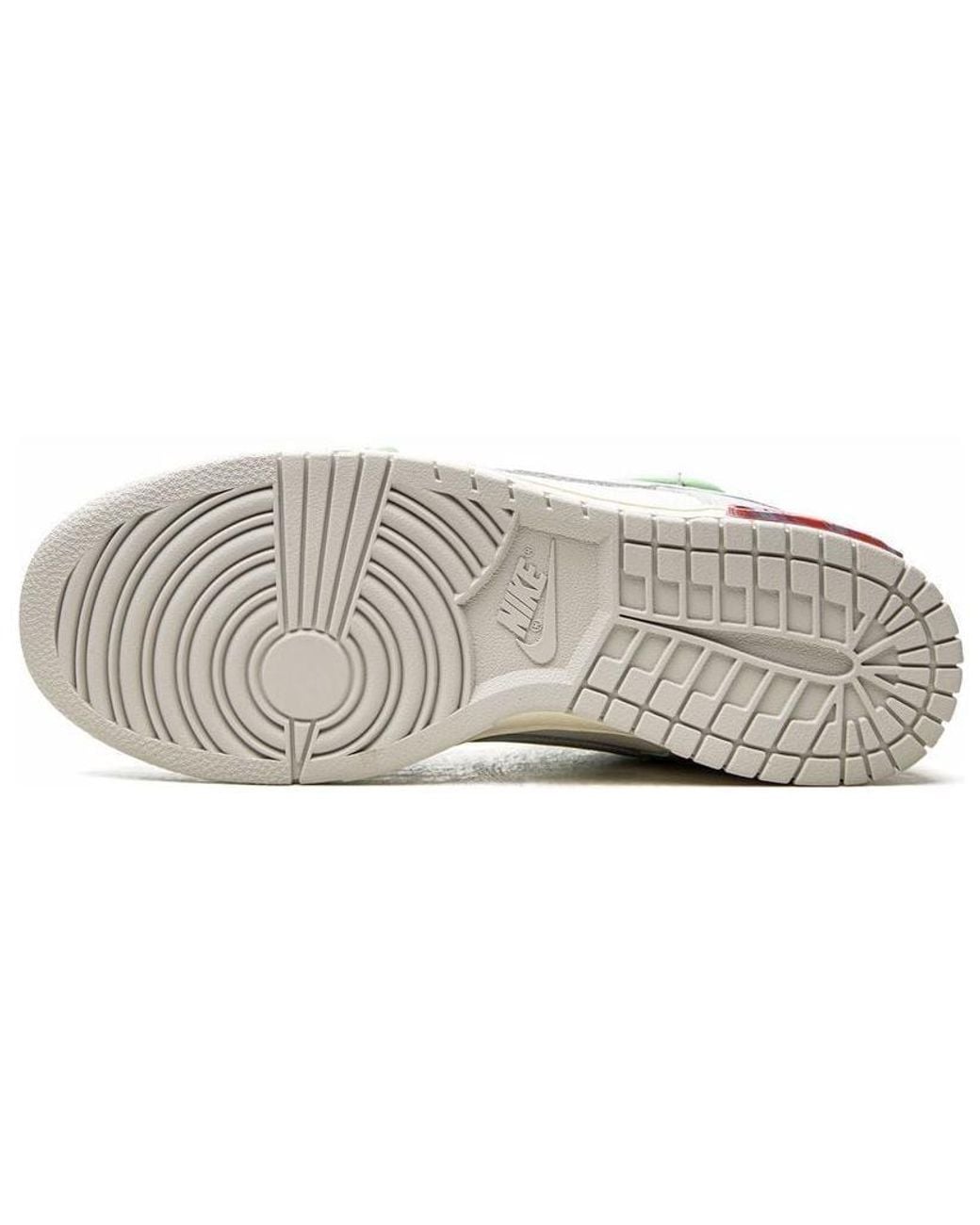 Nike Blue X Off- Dunk Low 'Lot 07 Of 50' for men
