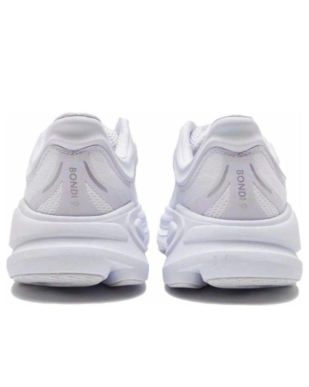 Hoka One One White (Wmns) Bondi 9 'Starlight Glow'