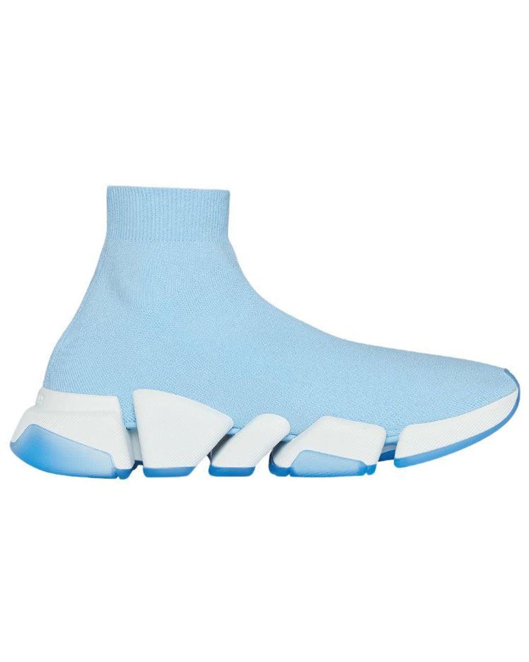 Balenciaga Blue (Wmns) Speed 2.0 Trainers 'Rib-Knit'