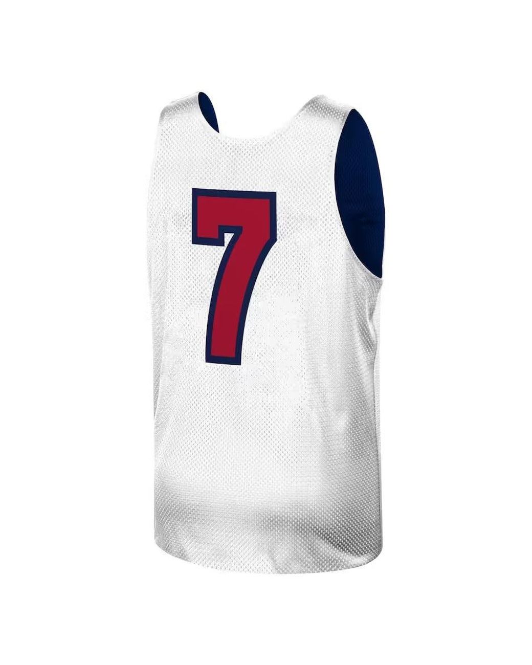 Mitchell & Ness Blue X Nba Reversible Practice Team Usa 1992 Jerseys 'Larry Bird 7' for men