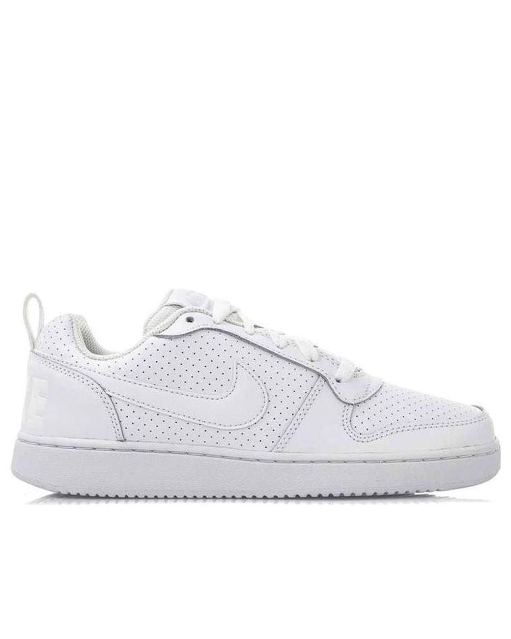 Nike White (Wmns) Court Borough Low