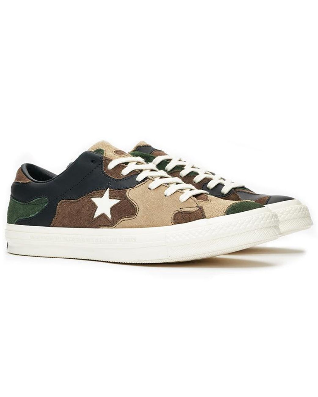 Converse Green Sneakersnstuff X One Star 'Camo' for men