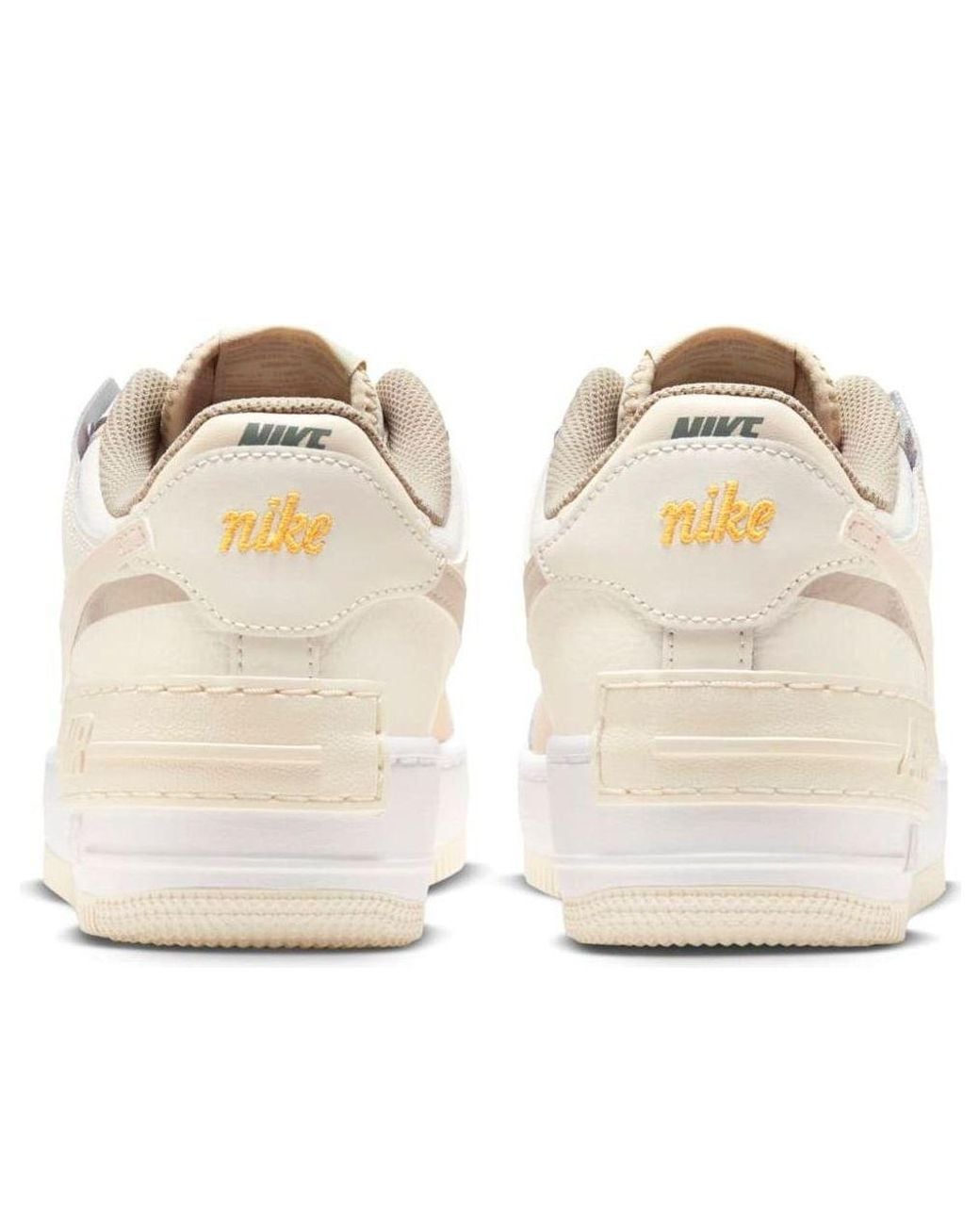 Nike White (Wmns) Air Force 1 Low Shadow 'Sail Pale Ivory Sanddrift'