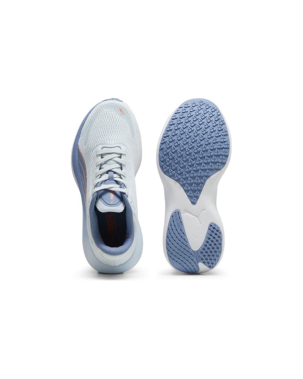 PUMA White Scend Pro Running Shoes 'Sky' for men