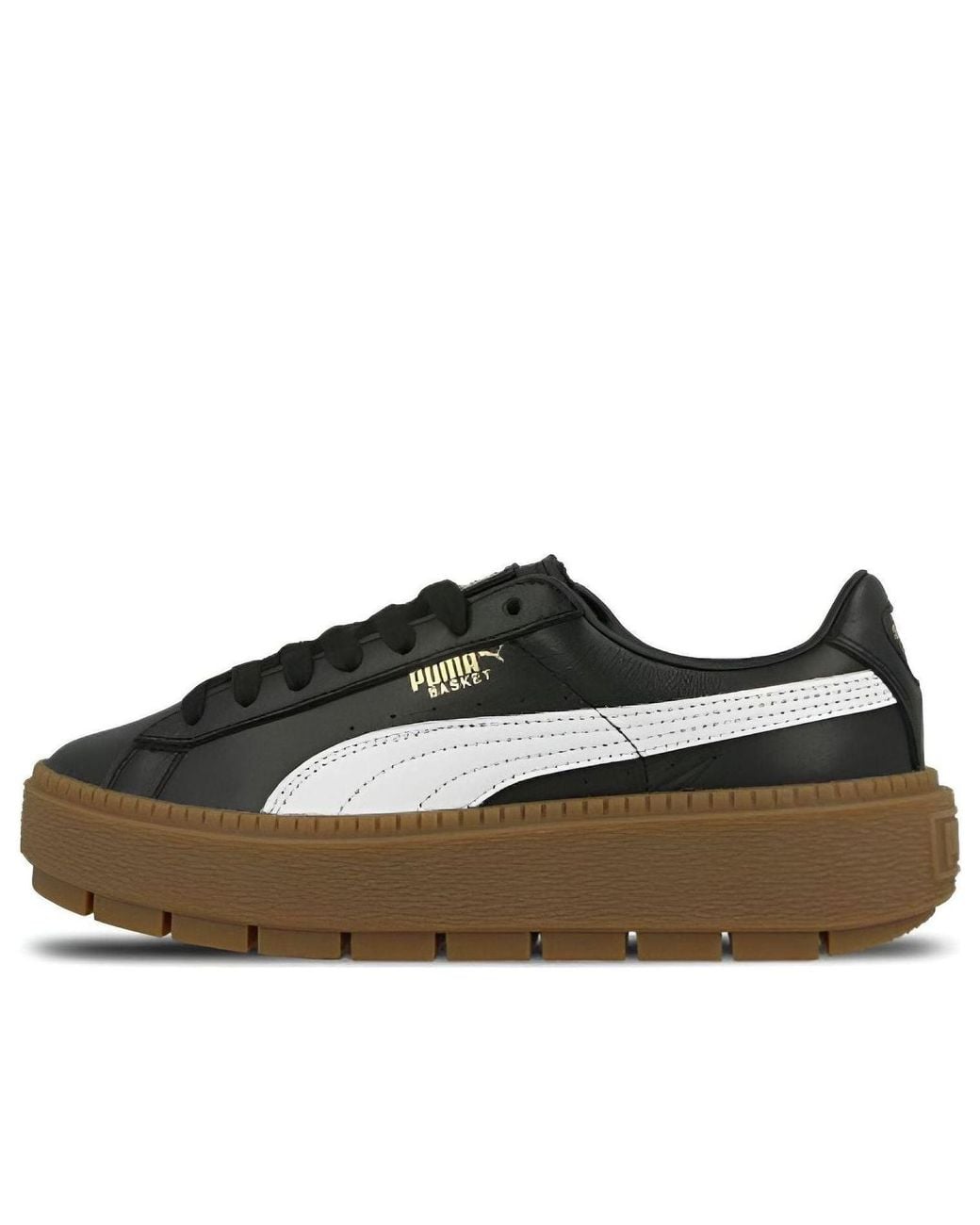 PUMA Black (Wmns) Platform Trace L Gum'