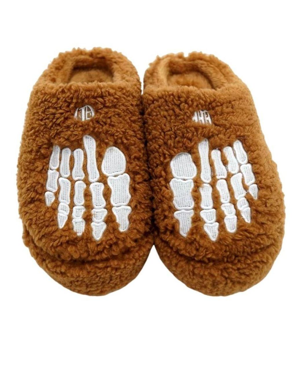 OMNEWYORK Brown Octavious Marks Clog 'Teddy Bear' for men