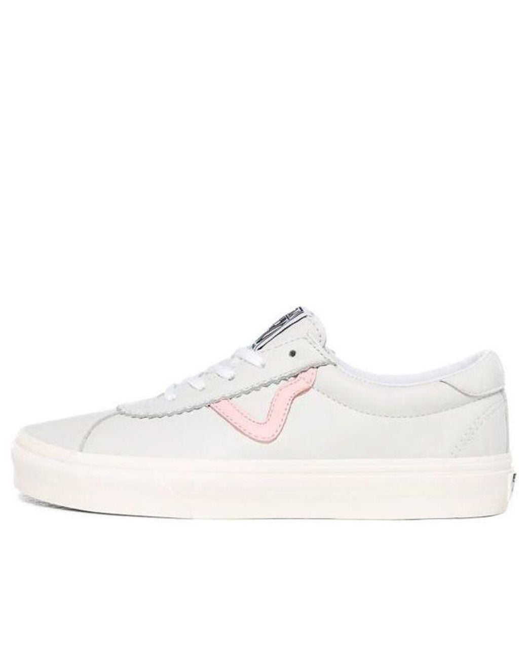 Vans White Sport Soft Leather Light for men