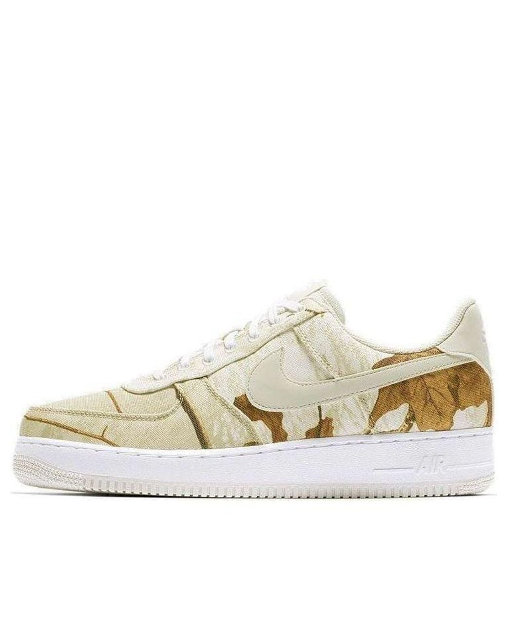 Nike White X Realtree Air Force 1 Low Camo' for men