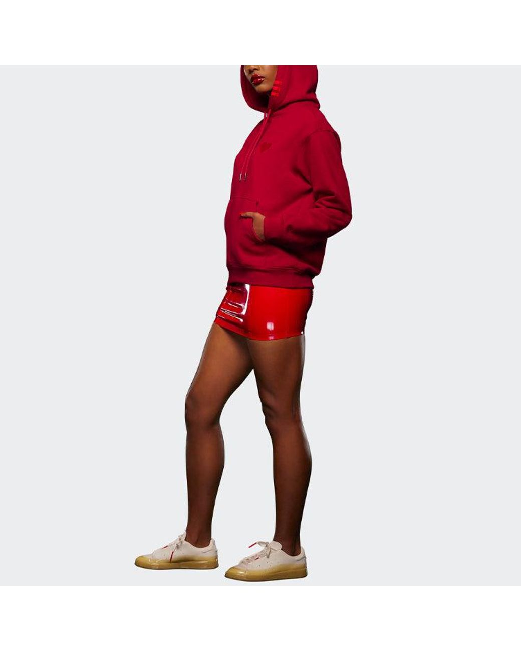 Adidas Red Originals X Ivy Park Crossover Casual Sports Couple Style for men