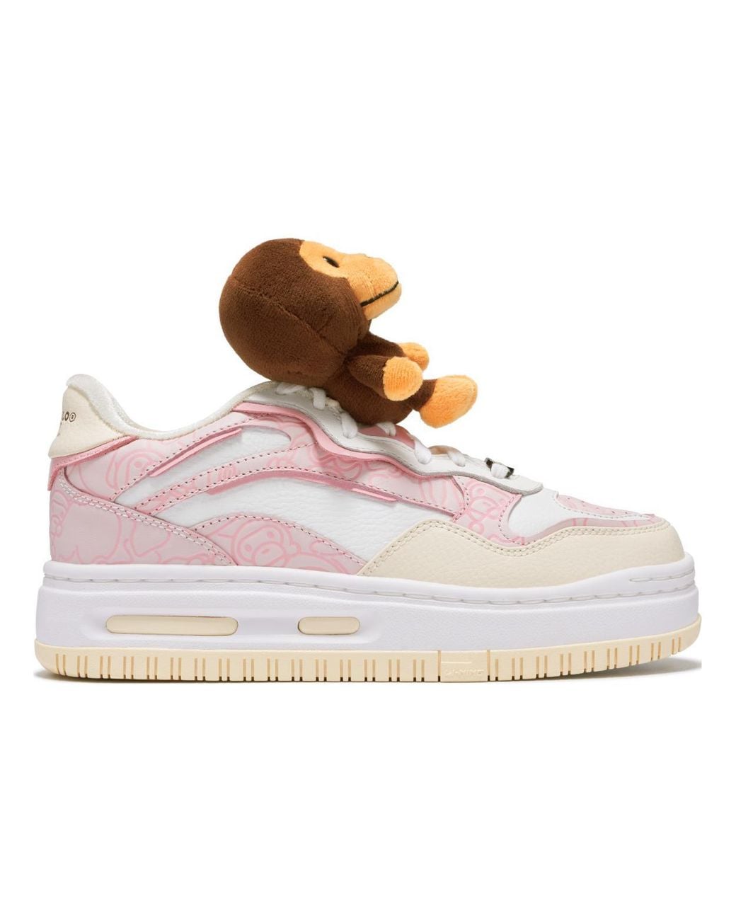 Li-ning White (Wmns) X Baby Milo Store Future C1
