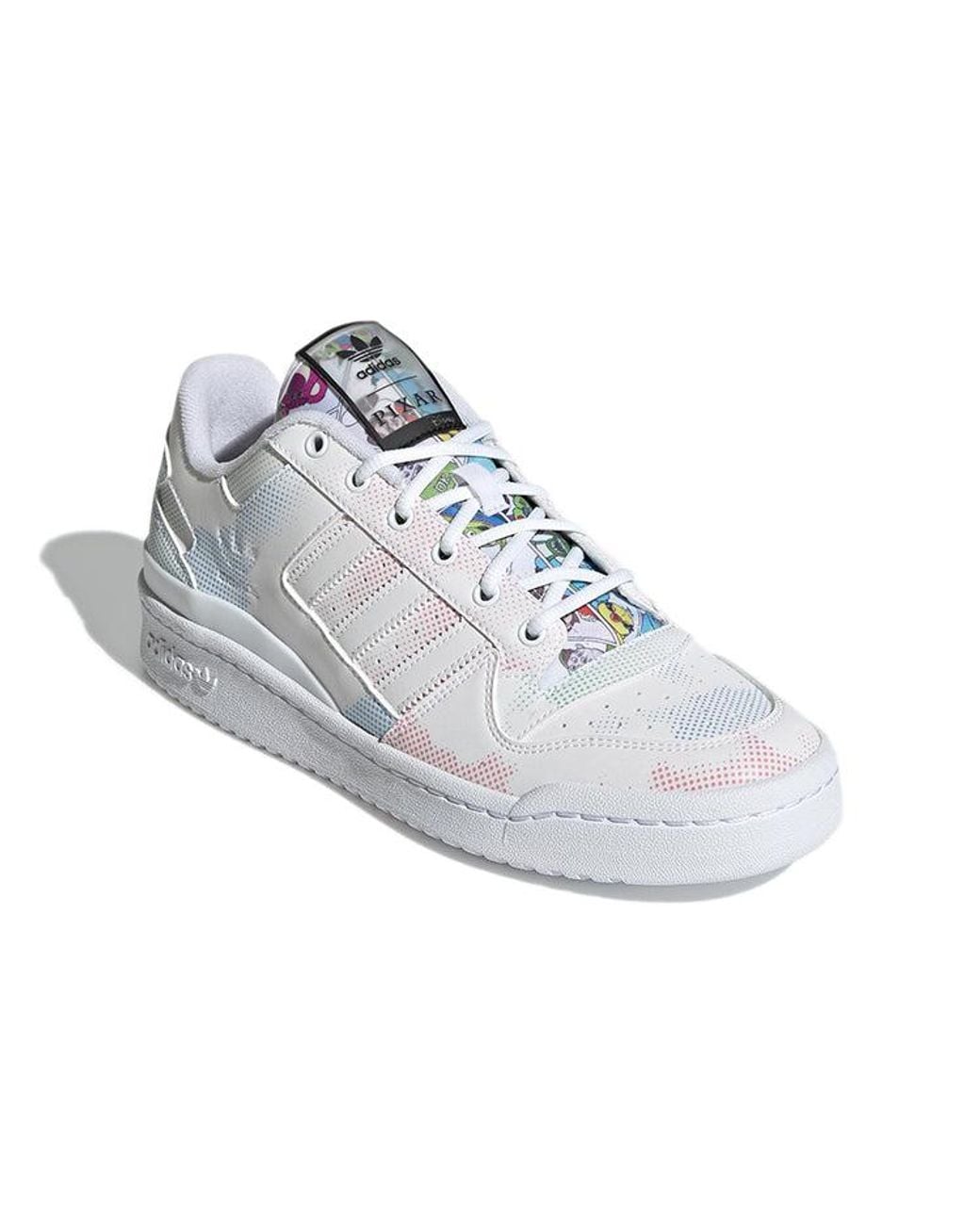 Adidas White Disney Pixar X Forum Low for men