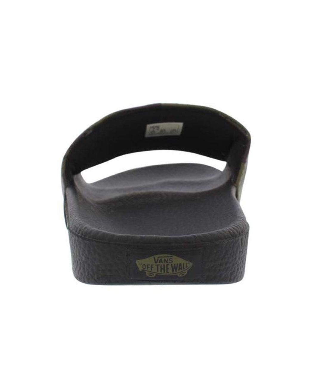 Vans Black Slide-On Minimalistic Casual Slippers for men