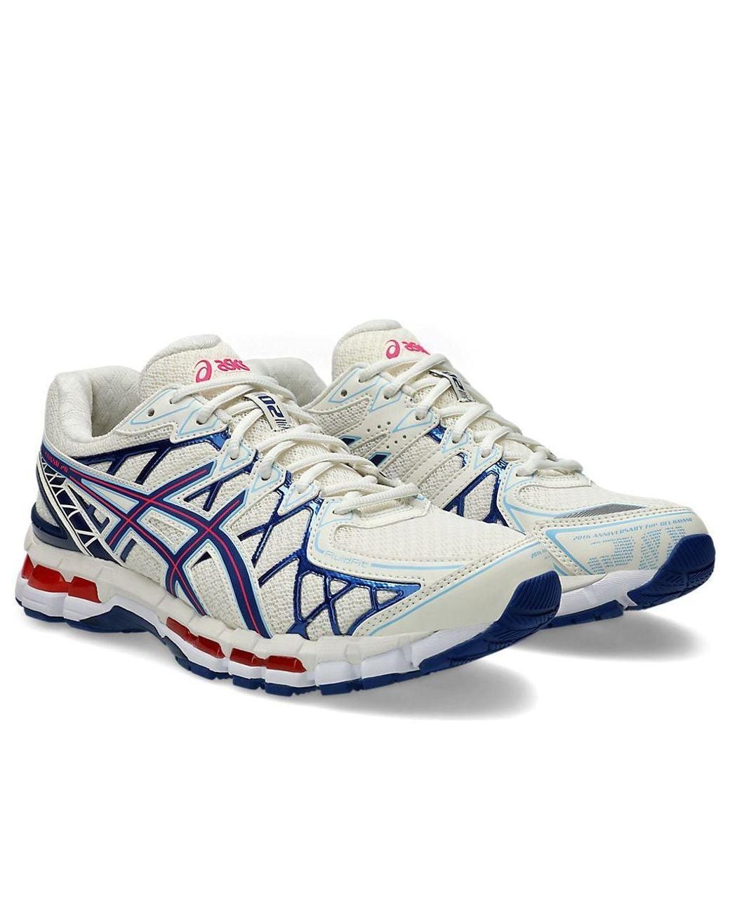 Asics Blue Sneakers Gel Kayano Cream/Deep Marine for men