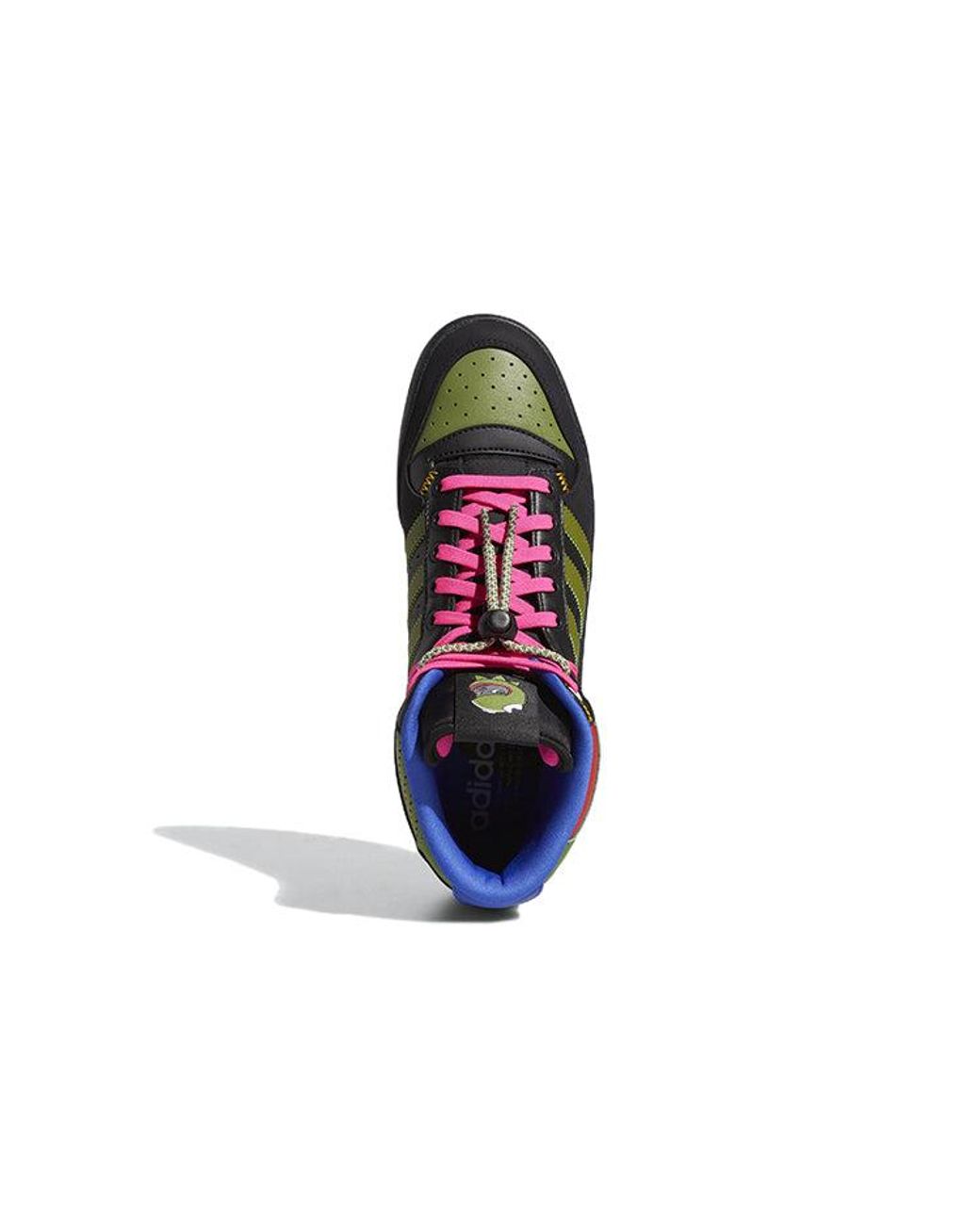 Adidas Black Hebru Brantley X Forum Mid Rt 'Frogboy' for men