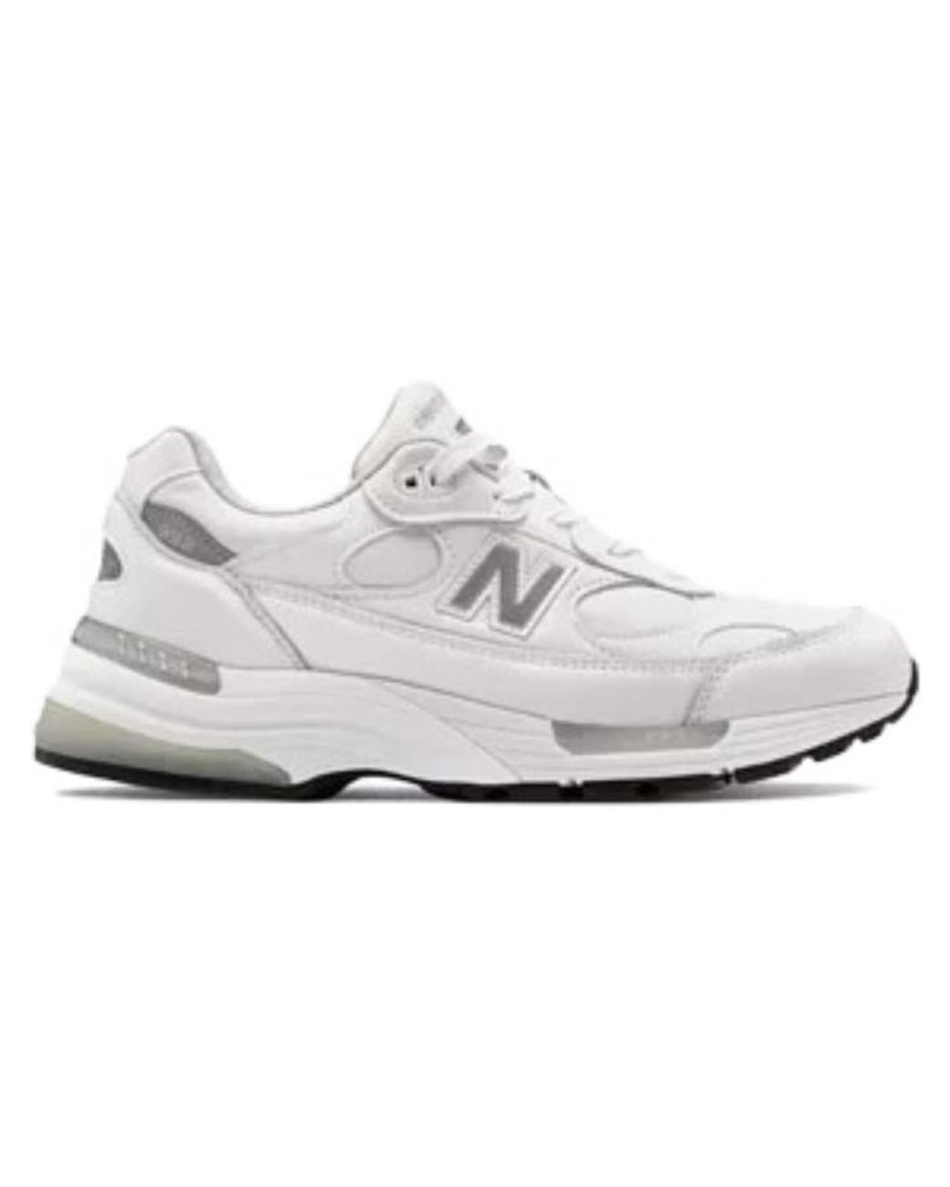 New Balance White 992 Made for men