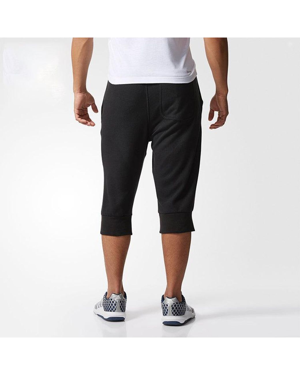 Adidas Black Stripe Printing Bundle Feet Sports Pants/Trousers/Joggers for men