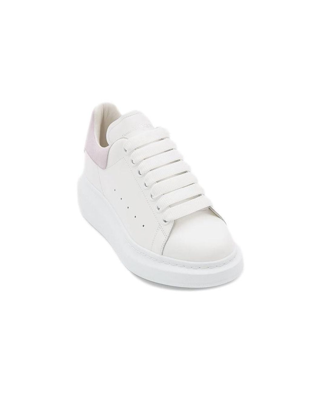 McQueen White (Wmns) Oversized Sneaker Lilac'