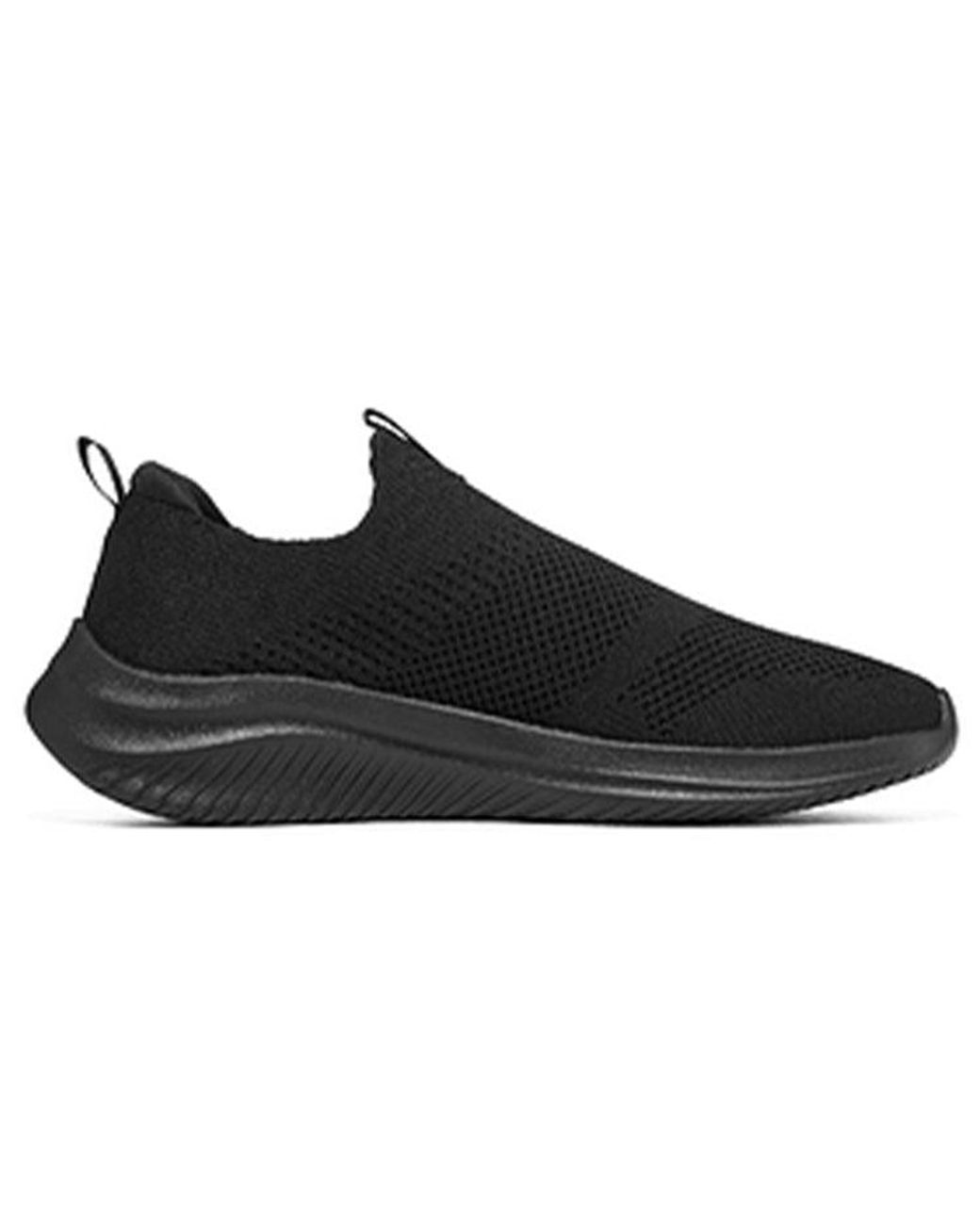 Skechers Black Ultra Flex 3.0 'Demcheck for men