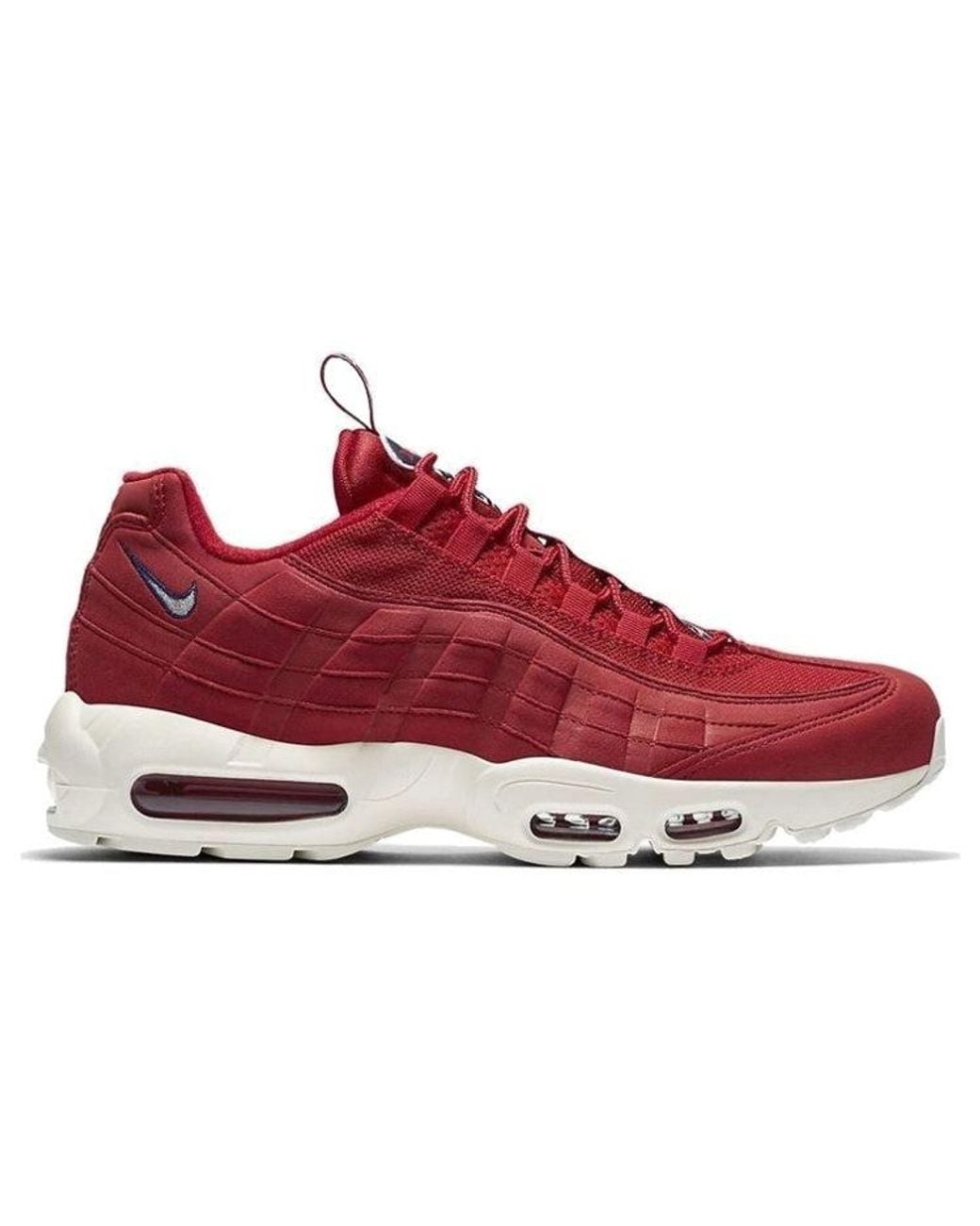 Nike Red Air Max 95 Tt Pull Tab 'Gym' for men