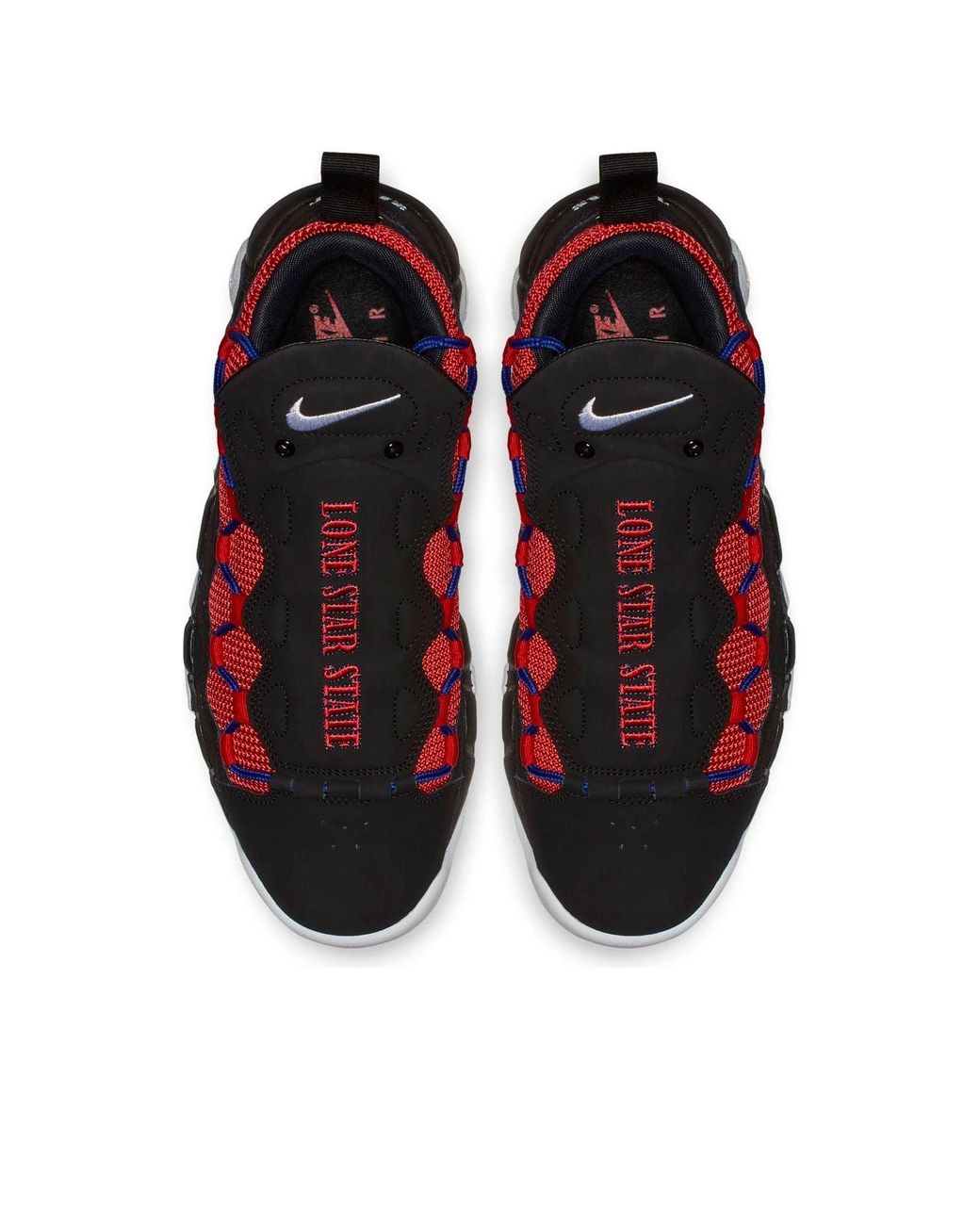 Nike Red Air More Money 'Lone Star State' for men