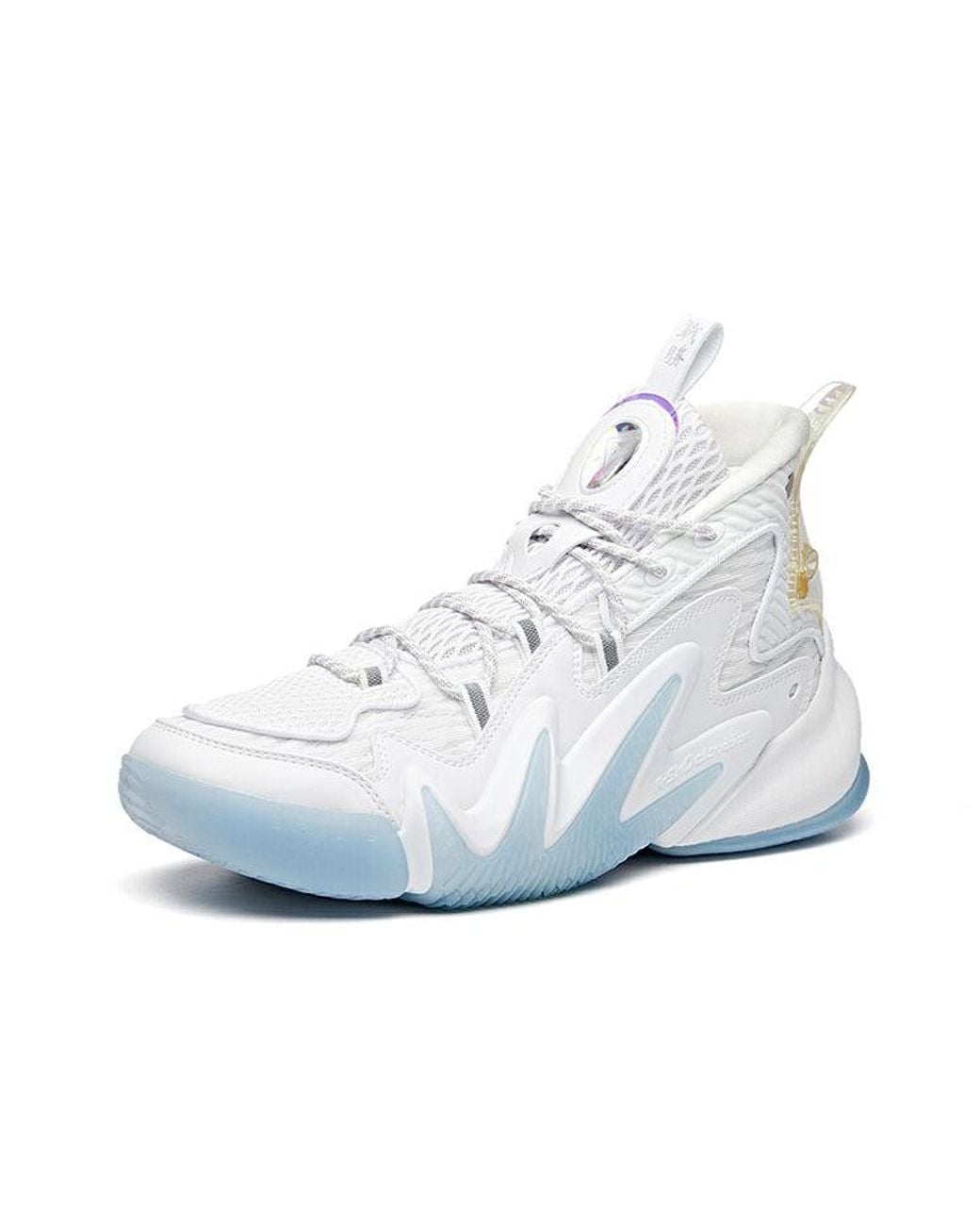 Anta Blue Shock The Game 4.0 Basketball Sneakers 'Crazy Tide' for men