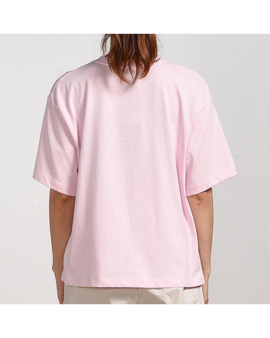 Nike Pink (Wmns) Sportswear Short Sleeve Crop Tee