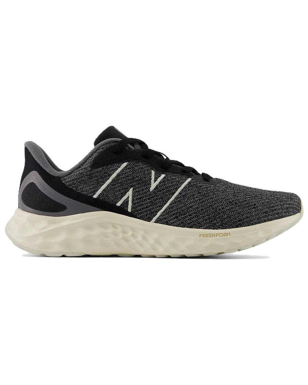 New Balance Black Fresh Foam Arishi V4 Castlerock Angora' for men