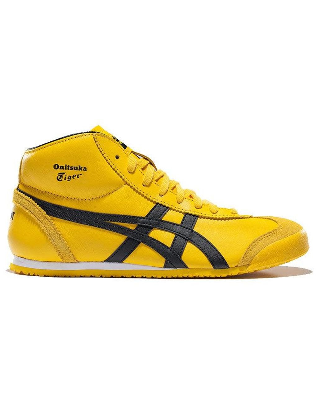 Onitsuka Tiger Mexico Mid Runner in Yellow for Men | Lyst