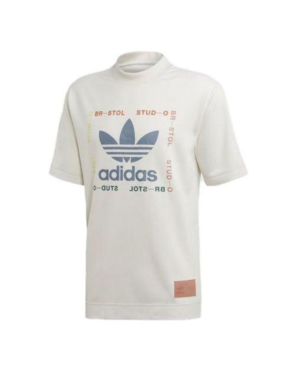 Adidas White Originals Bristol Shirt Short Sleeve for men