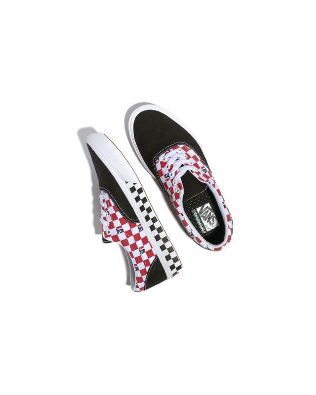 Vans Red Dimension Comfycush Era Shoes for men