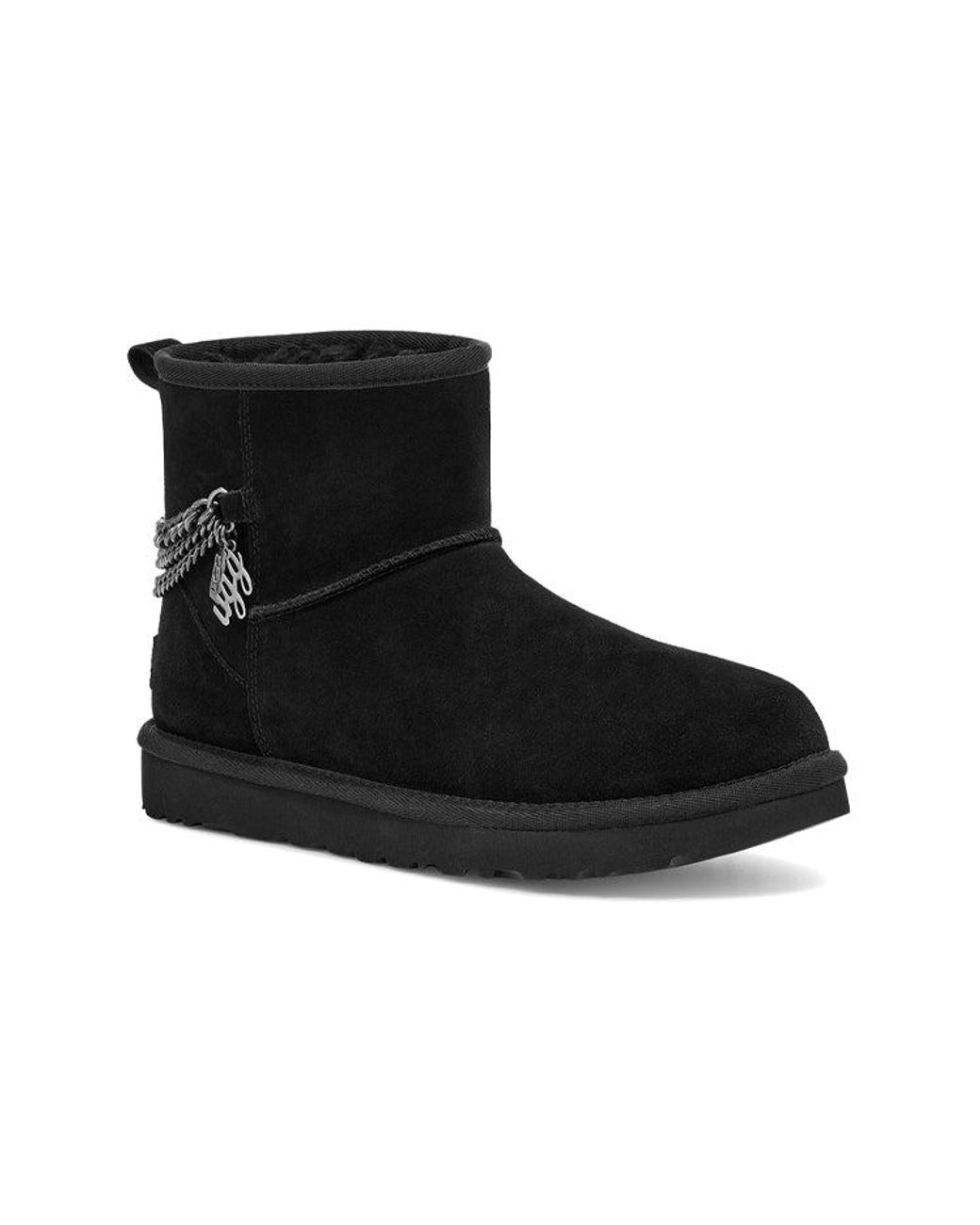 Ugg Black (Wmns) Classic Mini Chains