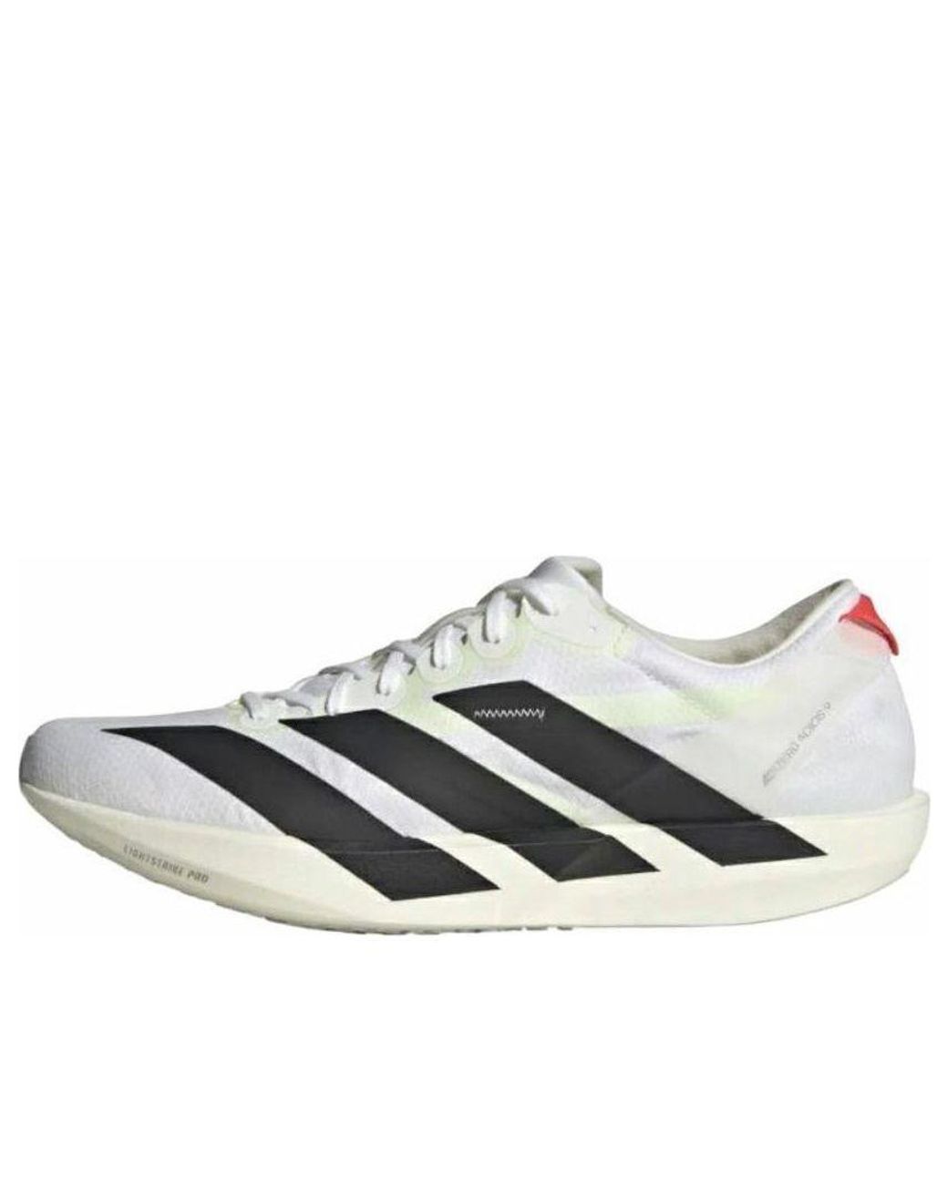 Adidas White Adizero Adios 9 'Cloud Core' for men