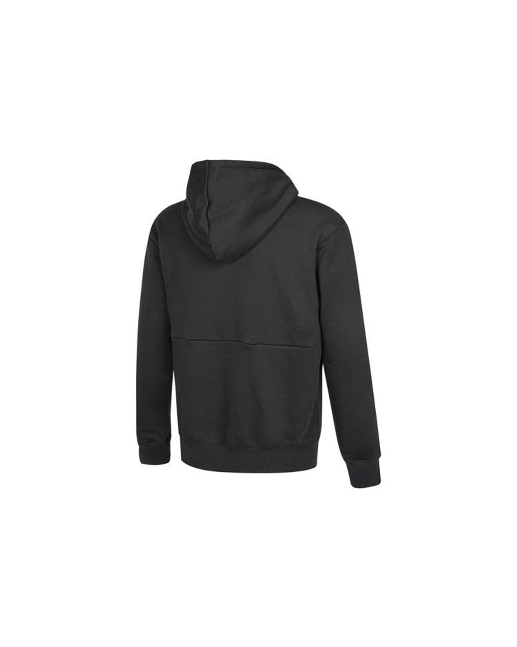 Nike Black Shoes Alphabet Printing Basketball Sports Fleece Lined for men