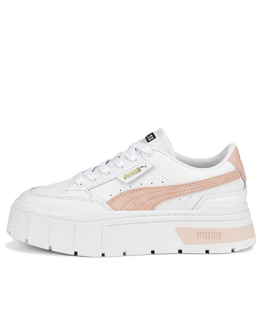 PUMA White (Wmns) Mayze Stack Rose Quartz'