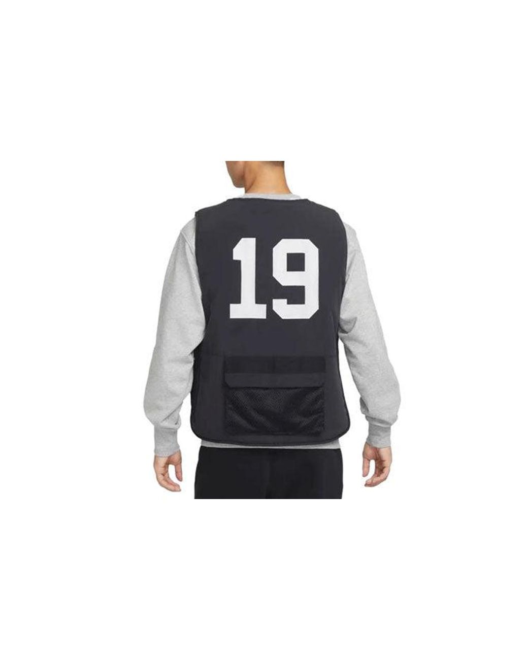 Nike Blue Full-Zip Premium Basketball Vest for men