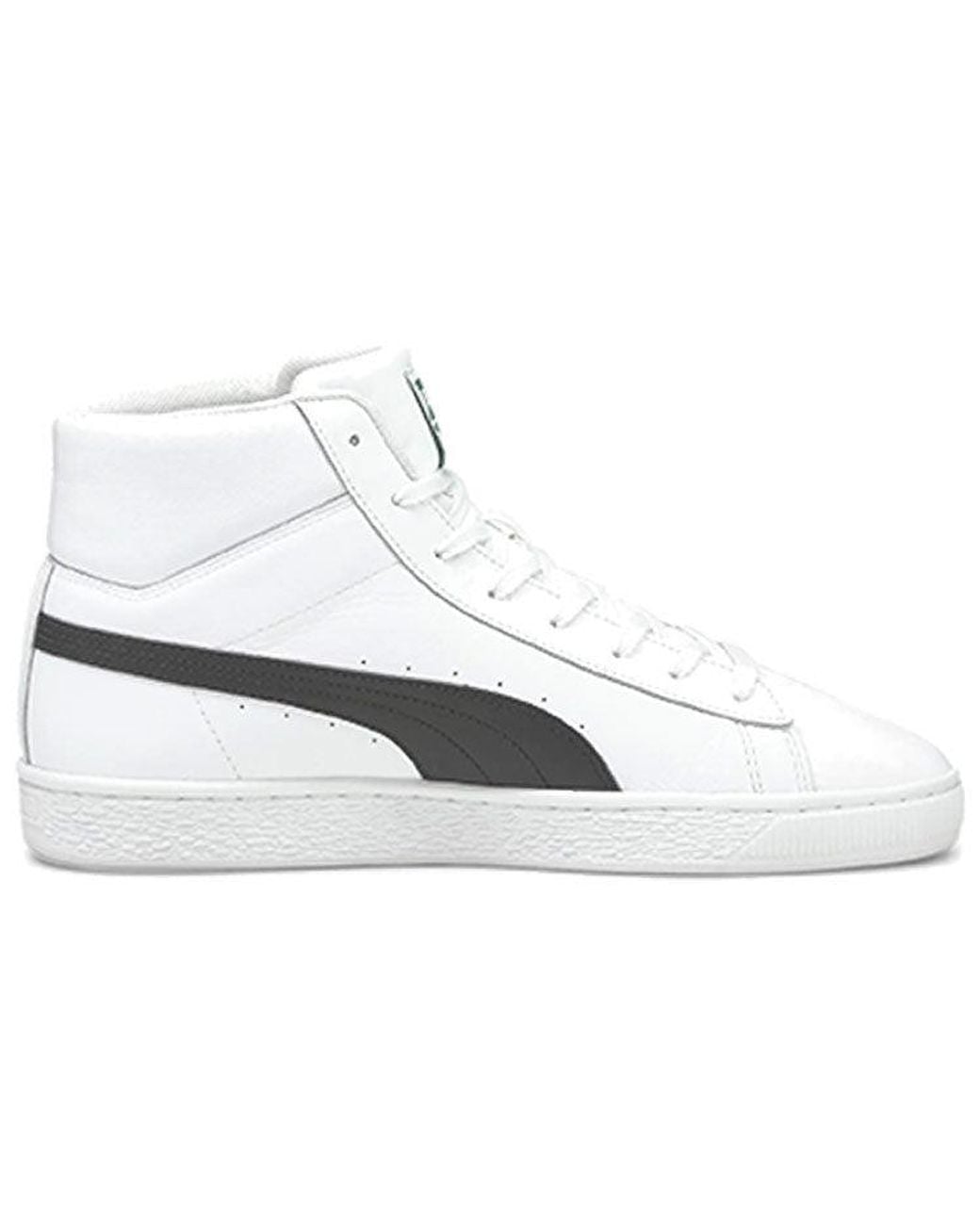 PUMA White Basket Mid Xxi Sneakers for men