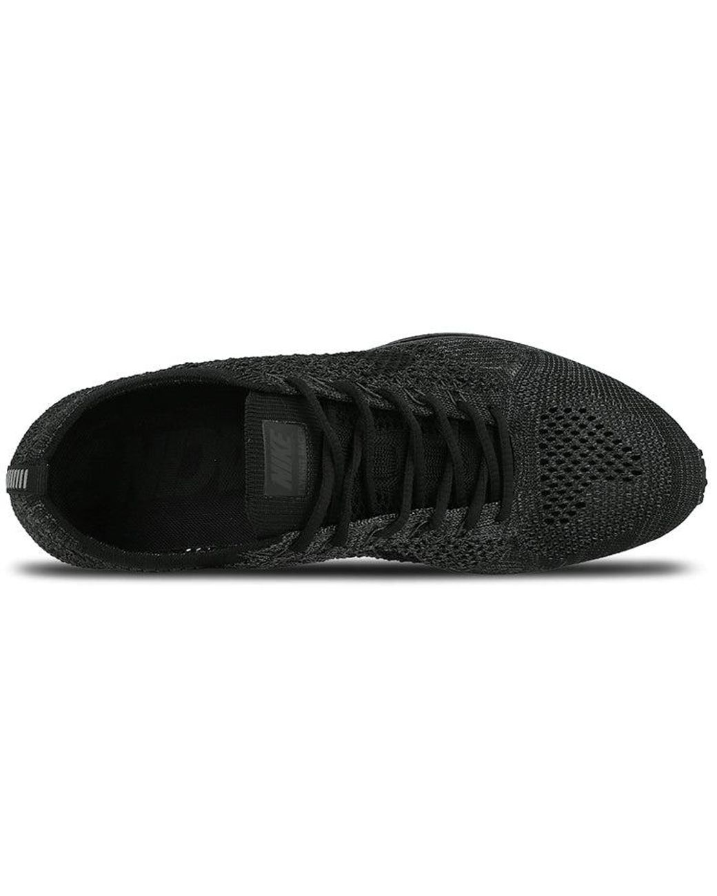 Nike Black Flyknit Racer 'Triple' for men