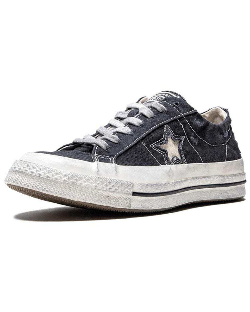Converse Blue (Wmns) One Star Ox Faith Connexion Dirty Shoes 565536C
