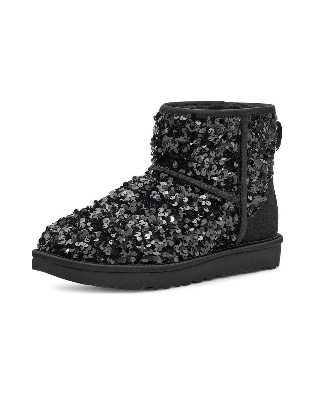 Ugg Black (Wmns) Classic Chunkey Sequin