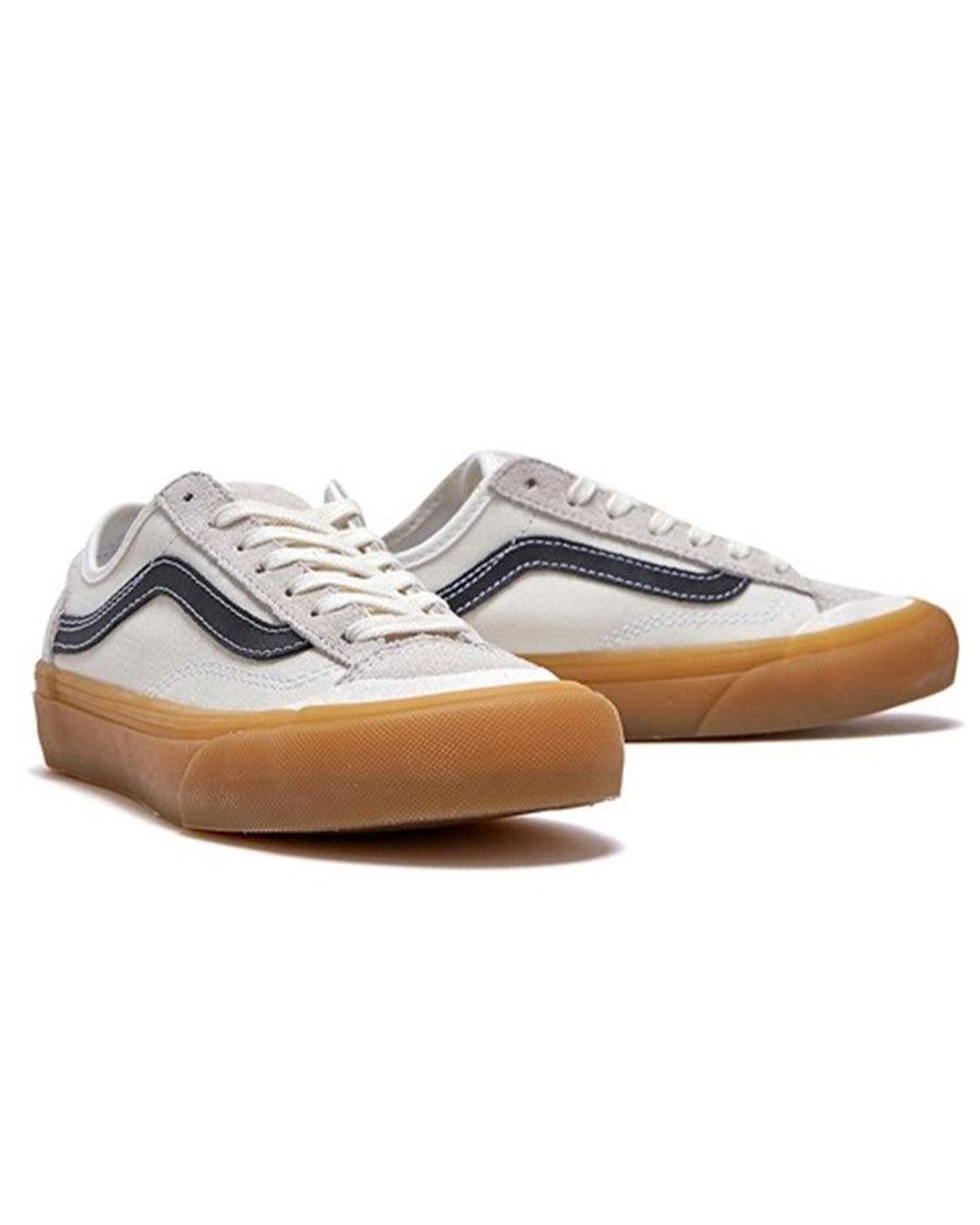 Vans Blue Style 36 Shoes Kahki for men