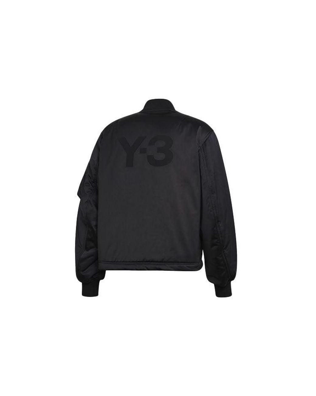 Adidas Black Y-3 Back Logo Printing Long Sleeves Jacket for men