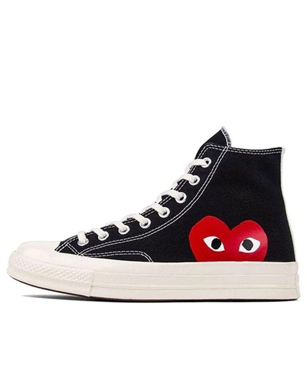Converse Black X Comme Des Garcons Play Chuck 70 Hi for men