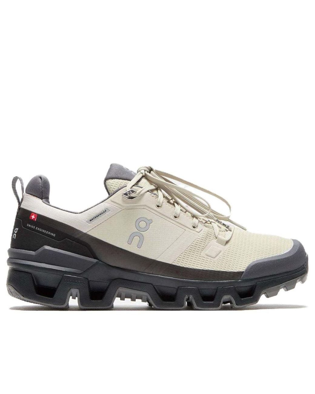 On Shoes Brown Cloudwander Waterproof 'Sand' for men