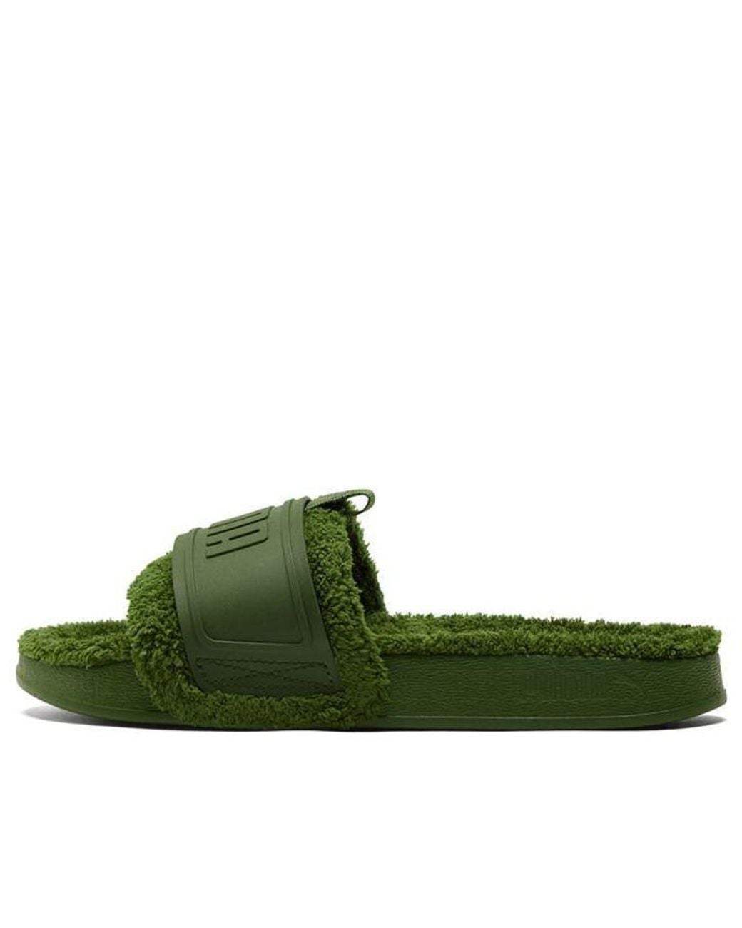 PUMA Green Leadcat Ylm Slide Winter Slipper for men